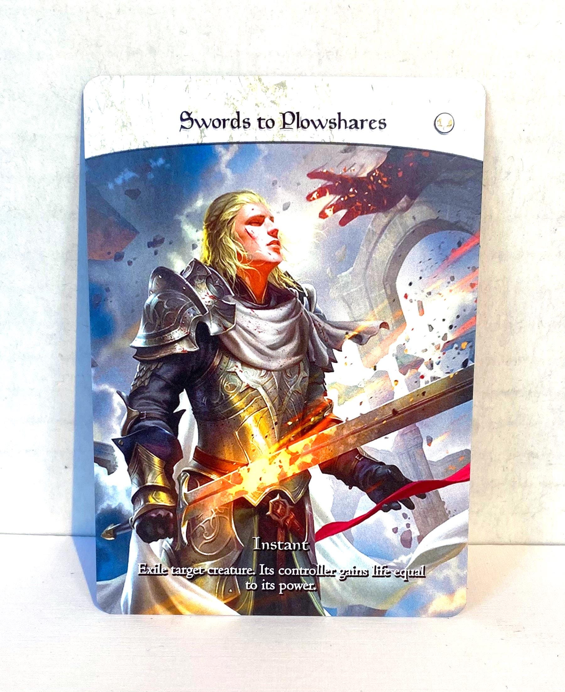 mtg final fantasy swords to plowshares SLP: Swords to Plowshares