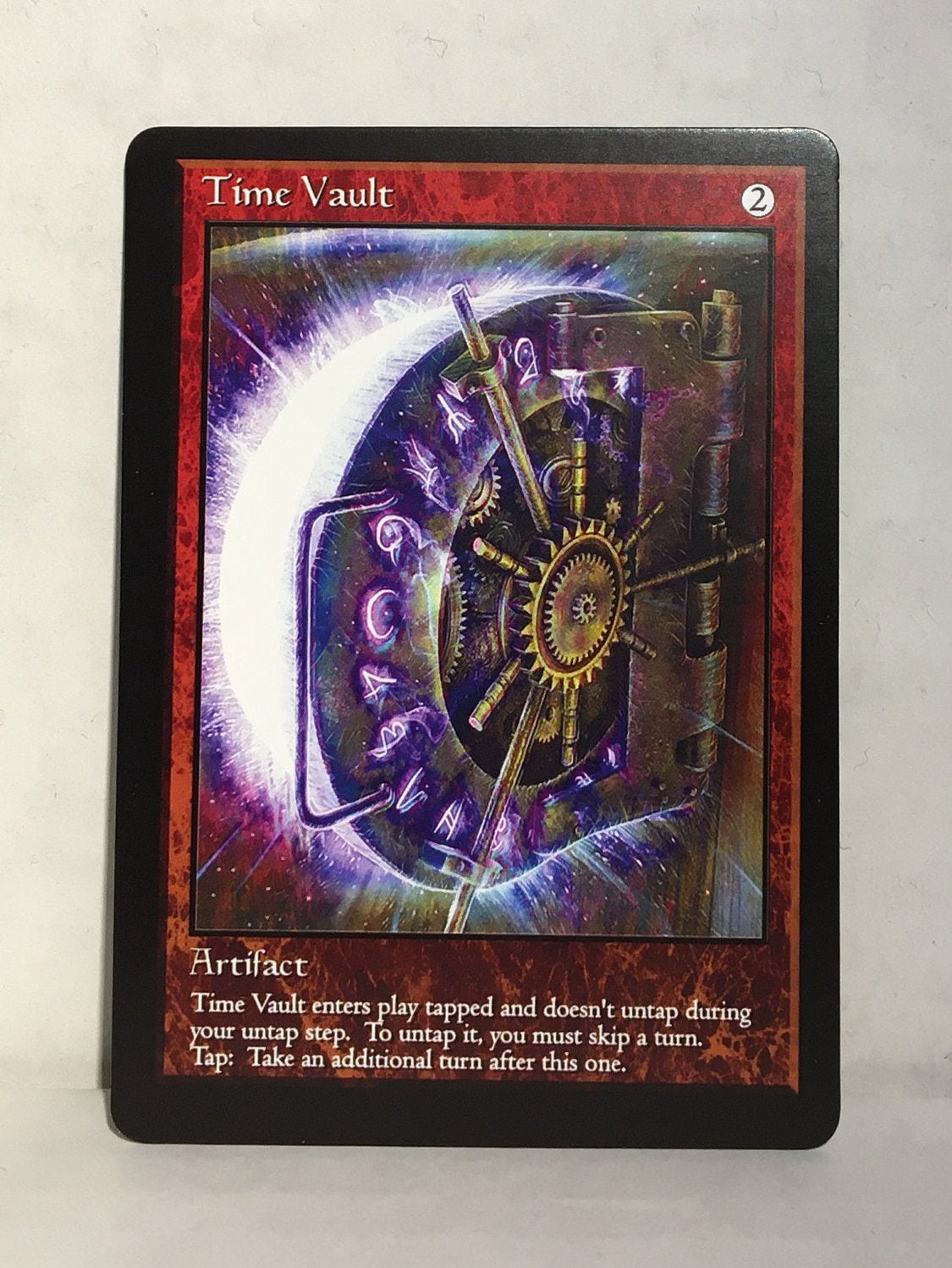 Time Vault custom Card Alternate Art - Etsy