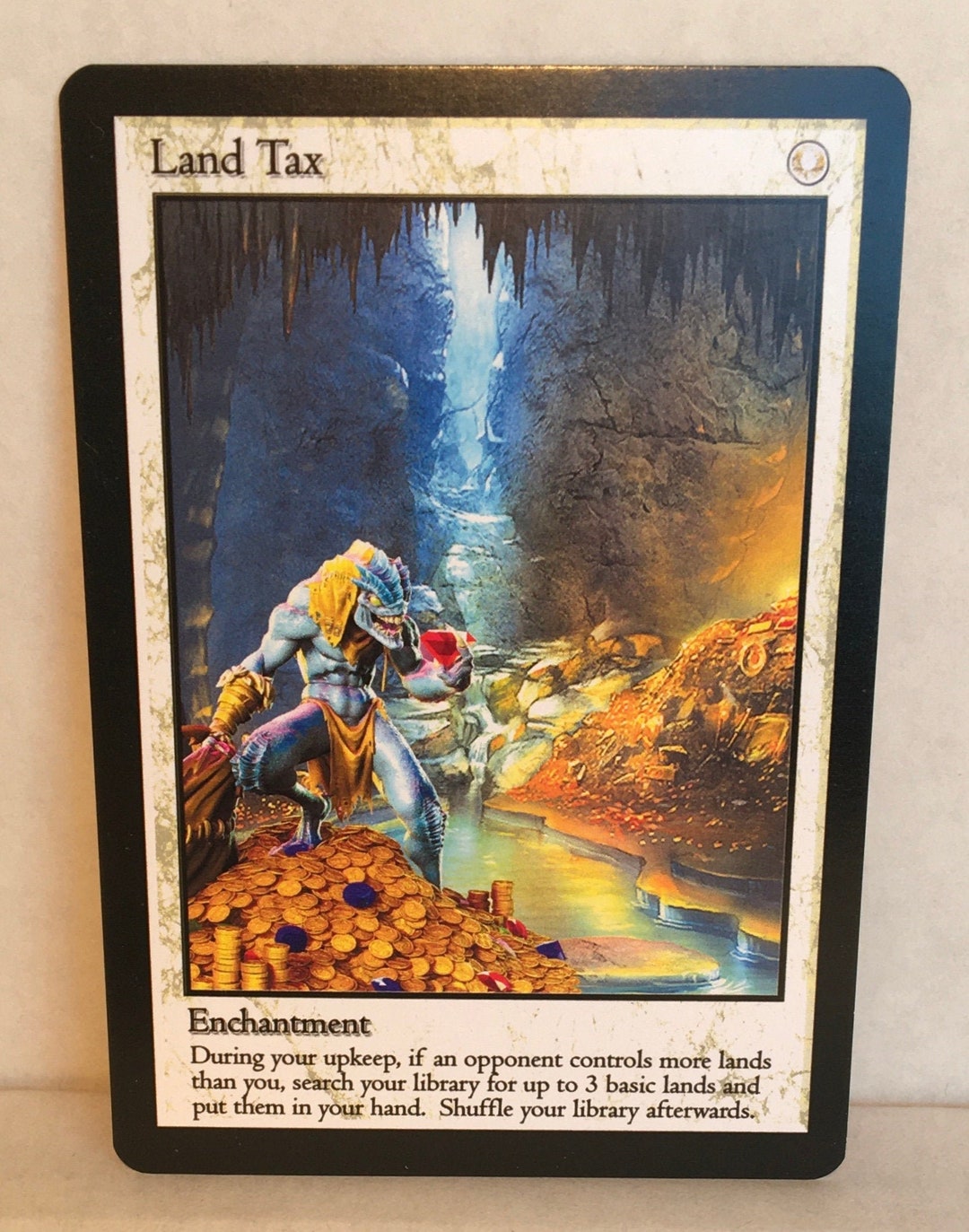 Land Tax (custom Card Alternate Art) - Etsy
