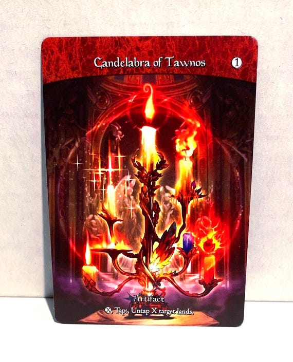 Candelabra of Tawnos Proxy | Full Art - Etsy
