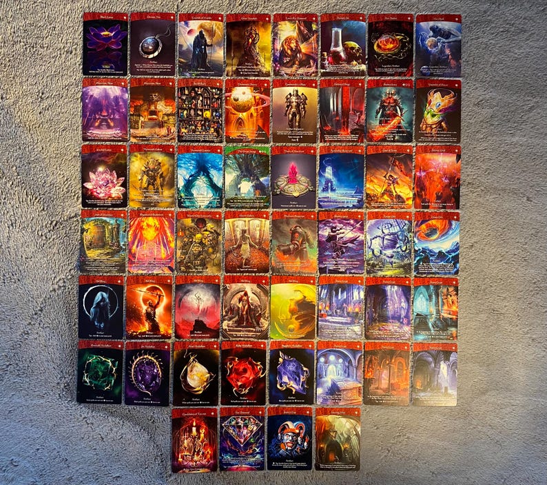 MTG Proxy Cube Draft Kit | 450+ Card Full Art Collection with Custom Alternate Art image 7