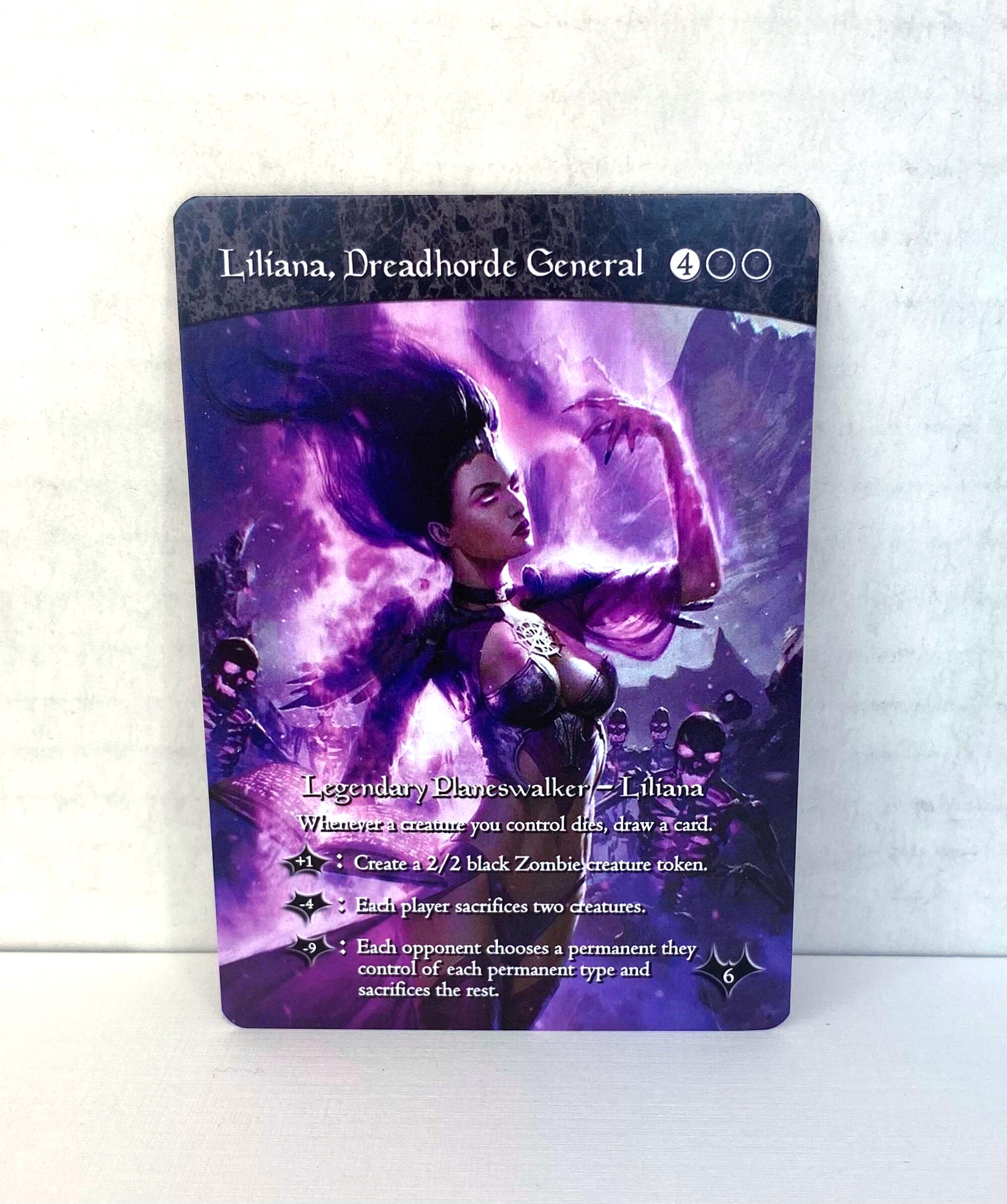 Liliana Dreadhorde General Proxy | Full Art - Etsy