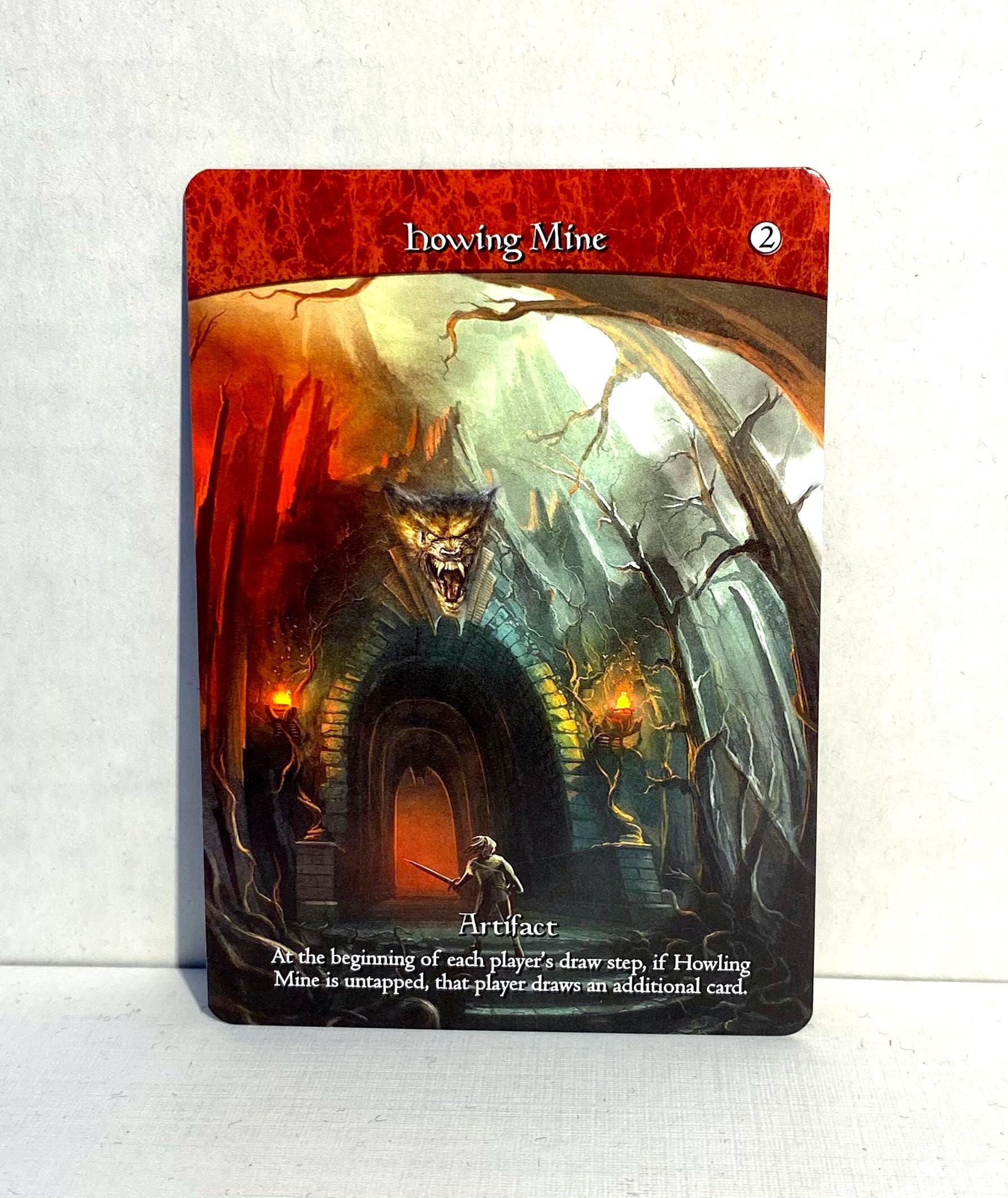 Howling Mine Proxy | Full Art - Etsy