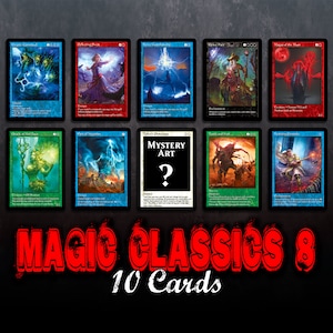 Magic Classics Series #8 Custom Cards Altered Art + 2 Bonus Cards