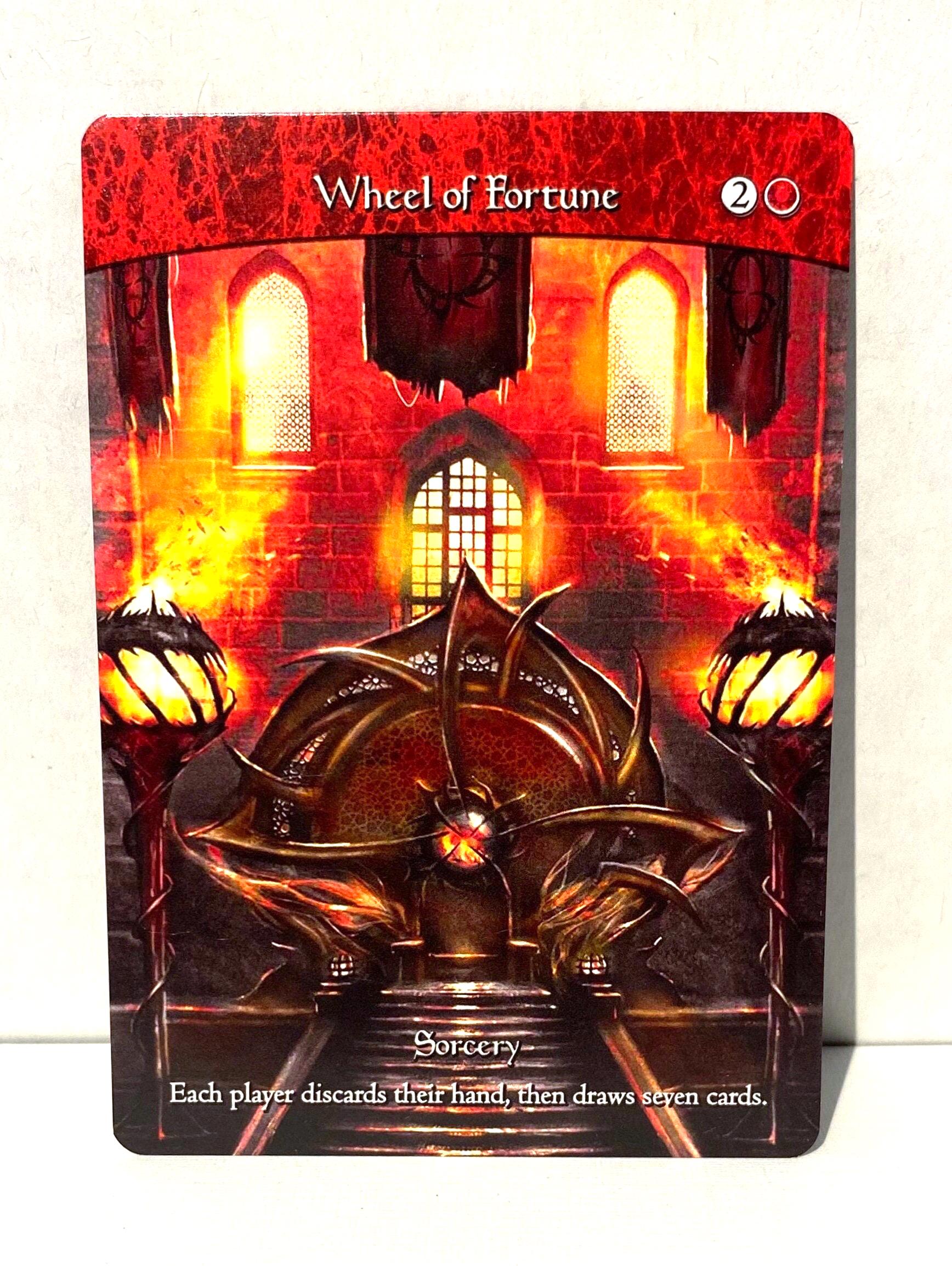 Wheel of Fortune Proxy #5 | Full Art - Etsy Wheel of Fortune Proxy #5 | Full Art - Etsy