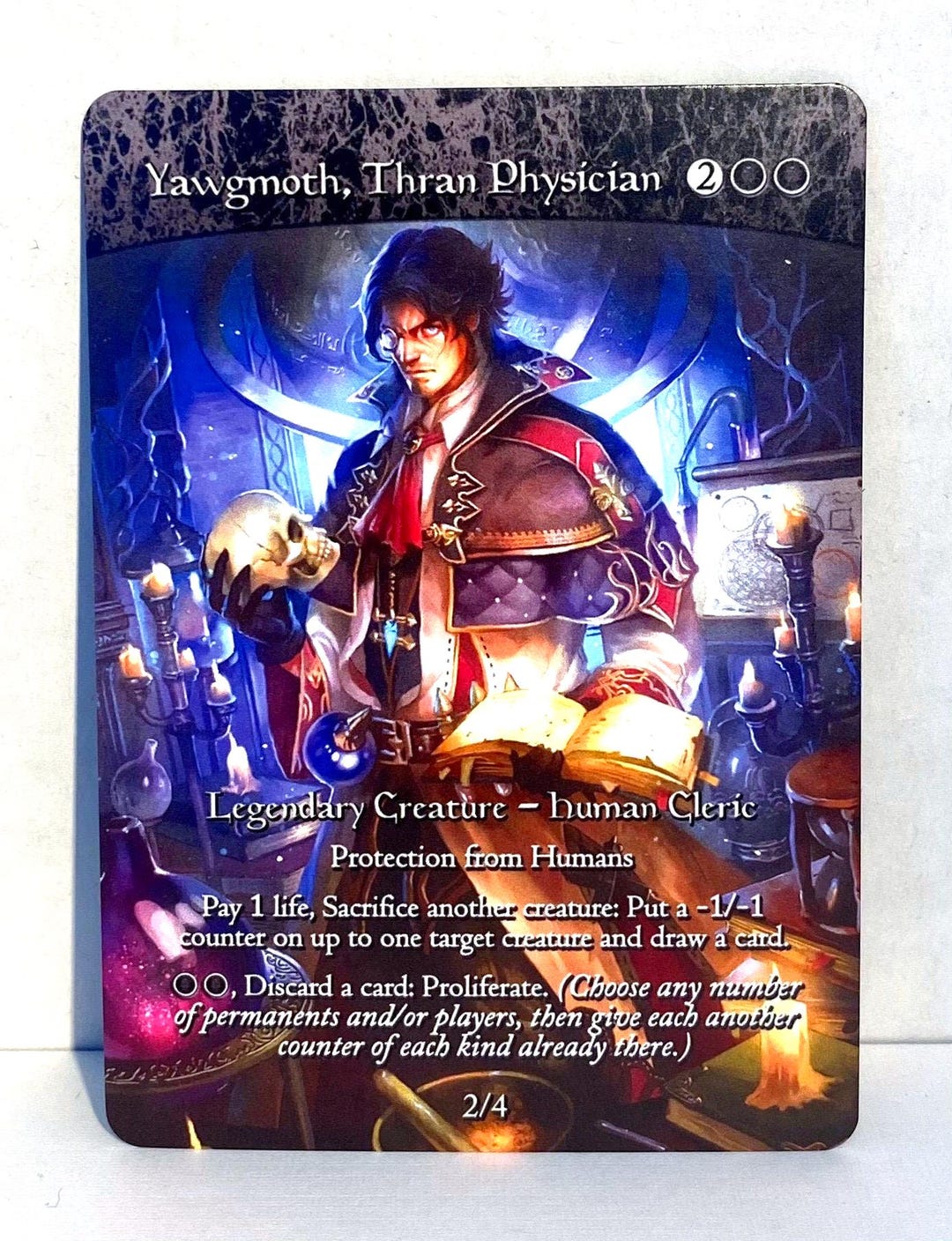 Yawgmoth Thran Physician Proxy | Full Art - Etsy