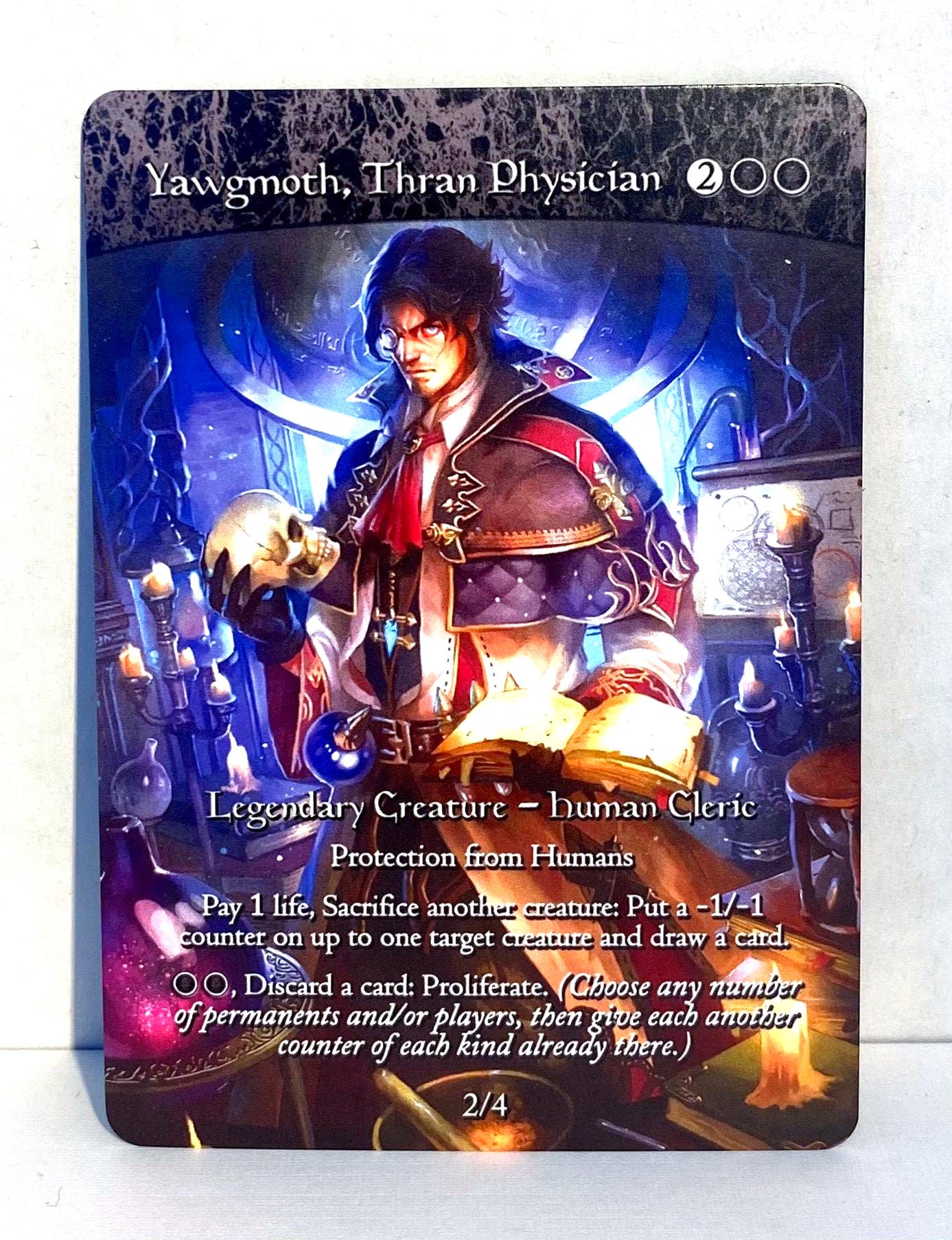 Yawgmoth Thran Physician Proxy | Full Art - Etsy