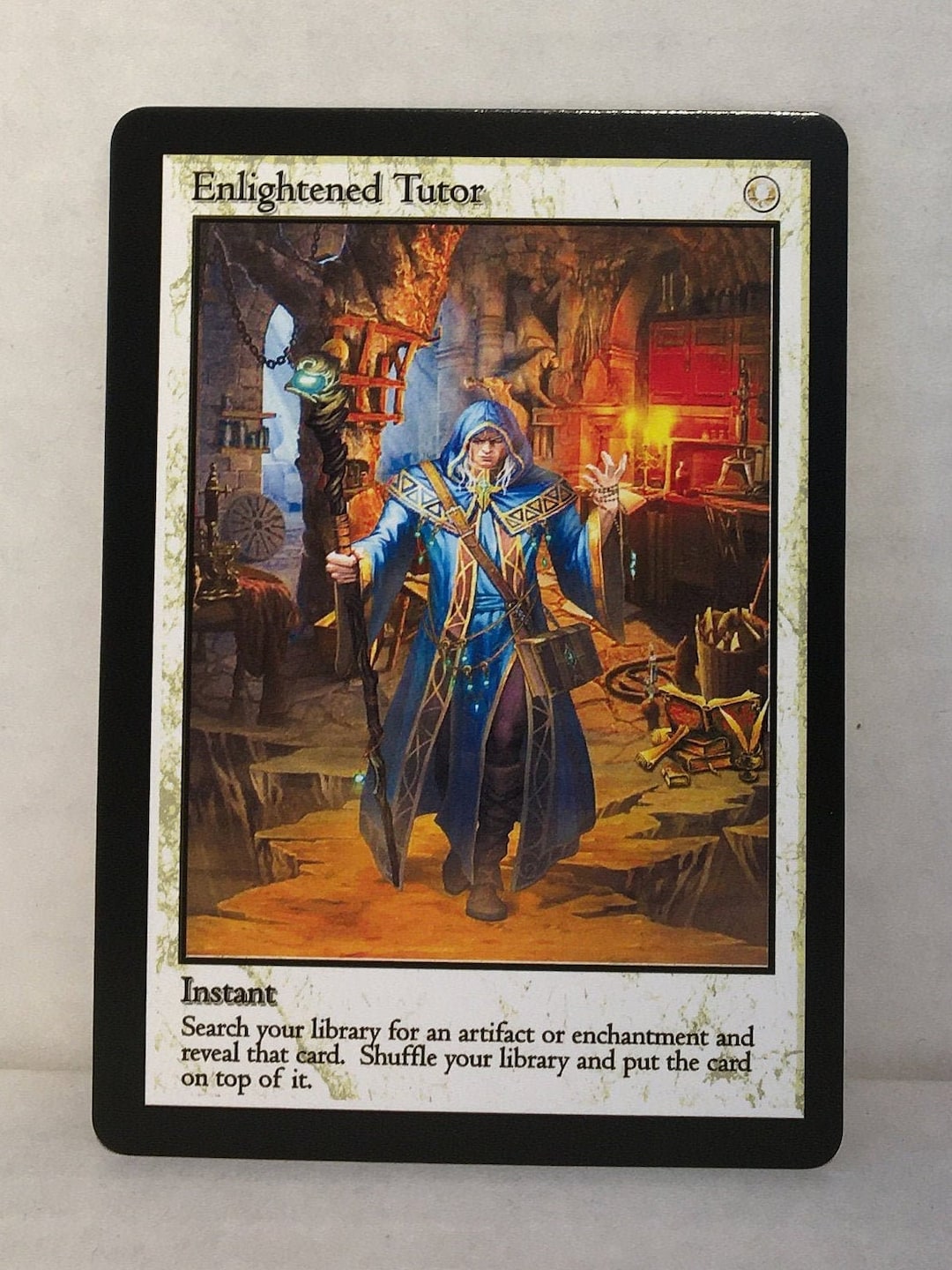 Enlightened Tutor (custom Card Alternate Art) - Etsy