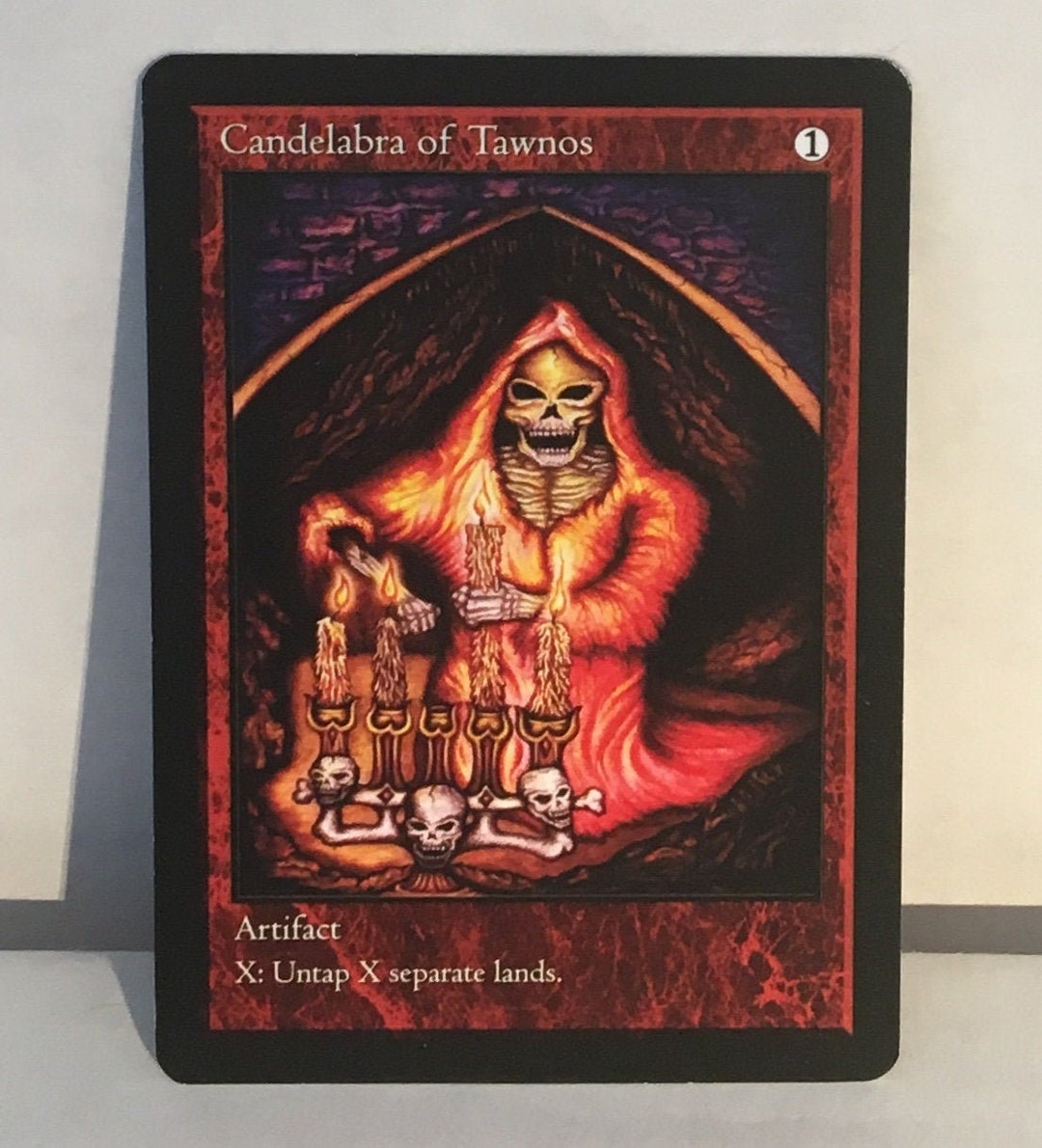 Candelabra of Tawnos Custom Card Altered Art - Etsy