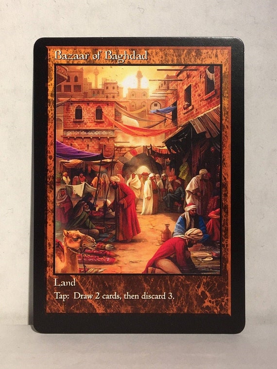 Bazaar of Baghdad (custom Card Alternate Art) - Etsy Canada