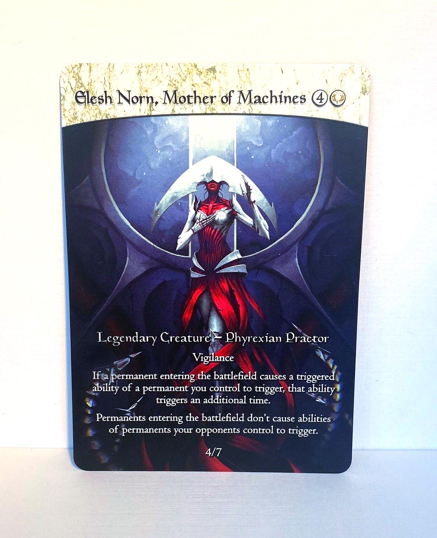 Phyrexia Mtg Card Sleeves - Etsy