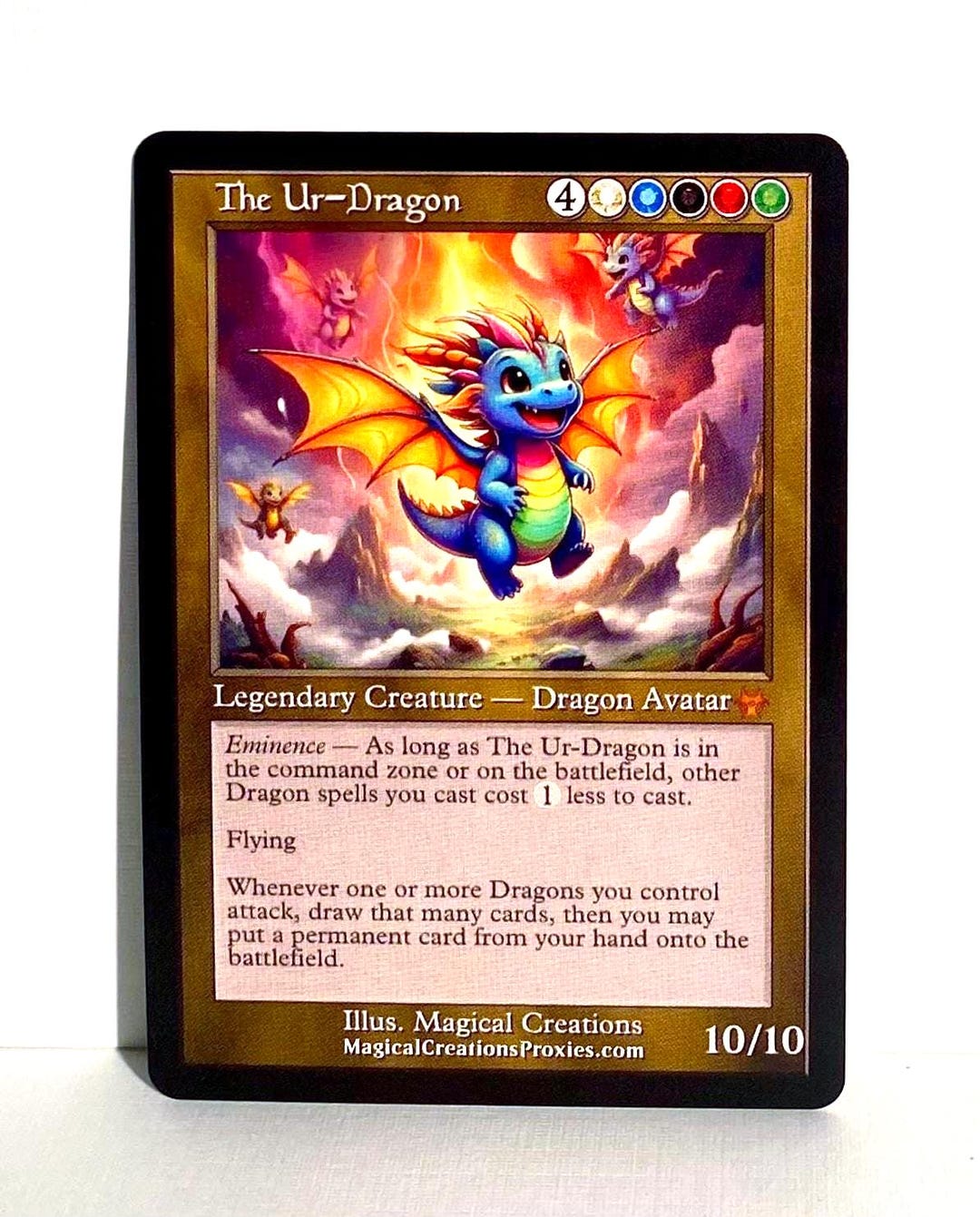 The UR Dragon Proxy | 2 Sided Card - Etsy
