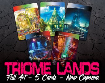 トライオームランドセット - フルアート - 統率者戦EDH/cEDH用MTG
