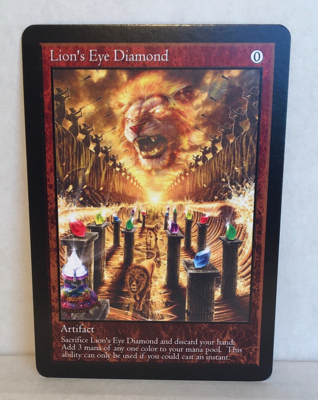 Lion's Eye Diamond マジック：ザ・ギャザリング MTG Lion's Eye Diamond - Mirage Reserved List Legacy