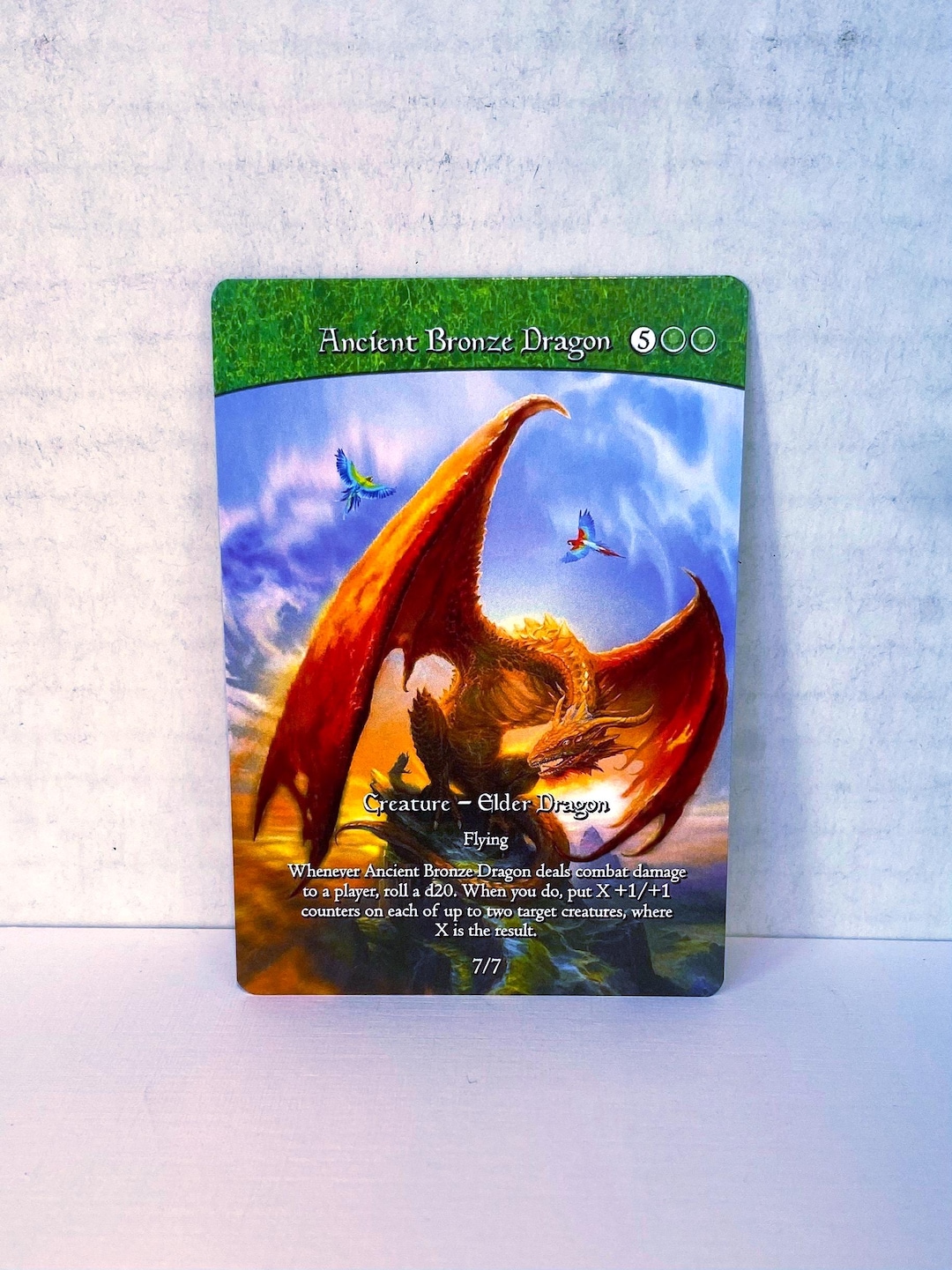 Ancient Bronze Dragon Proxy | Full Art - Etsy