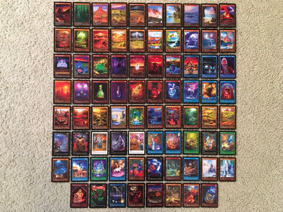 Rings of Brighthearth Magic Trading Card GENERIC Custom Alternate Extended Art