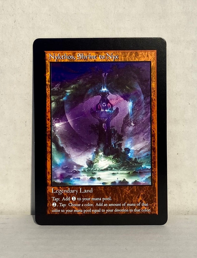 Nykthos, Shrine to Nyx Custom Card Alternate Art image 2