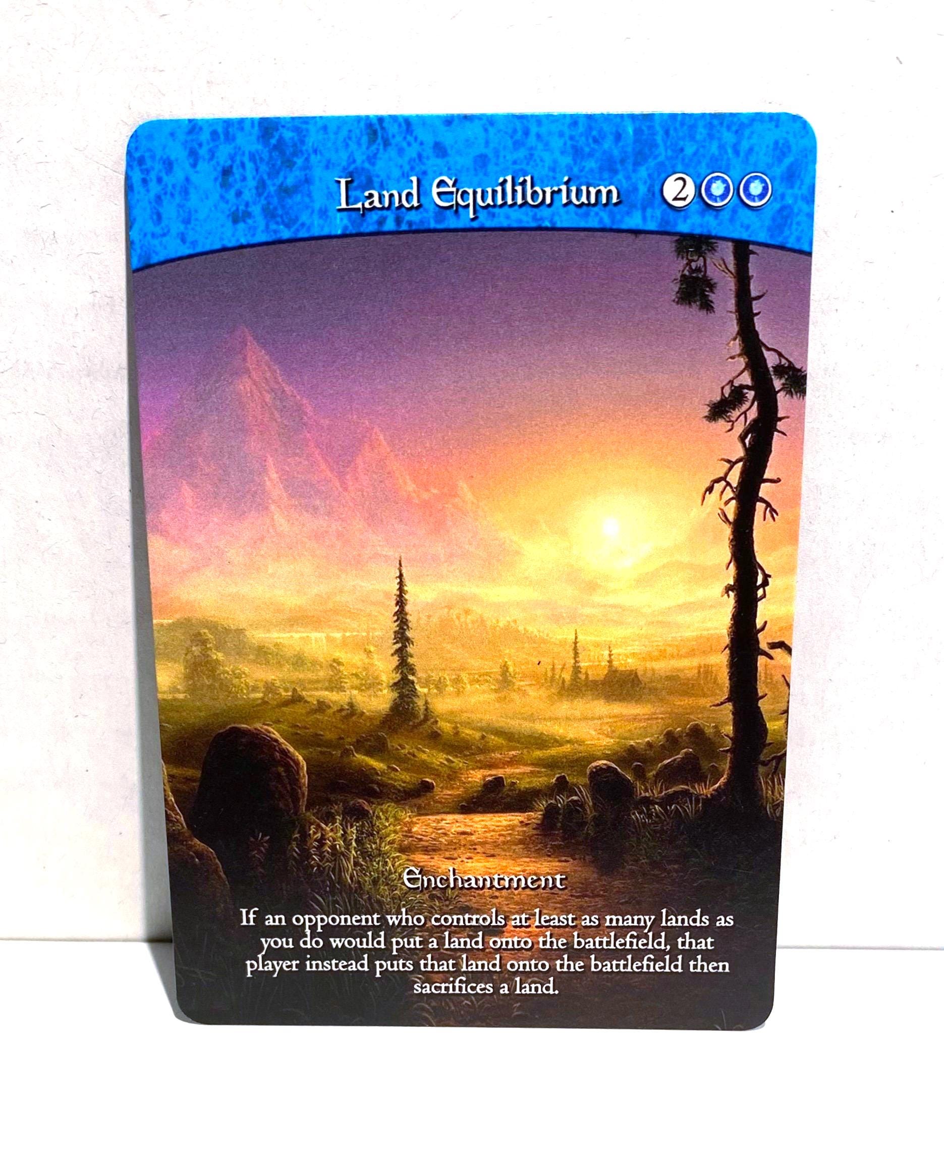 Land Equilibrium Proxy | Full Art - Etsy