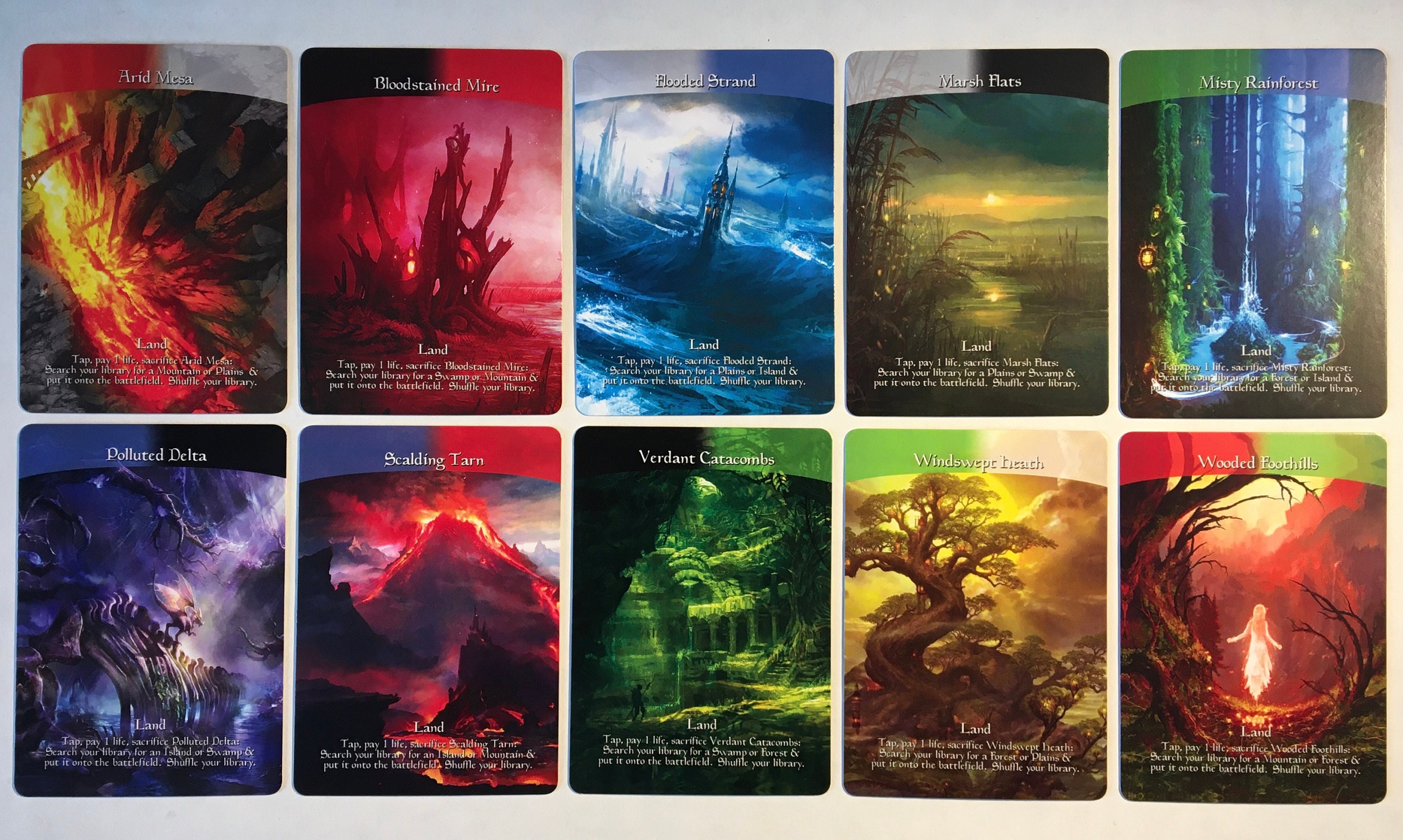 日本限定モデル】 MTG フェッチランド 5種セット マジック：ザ