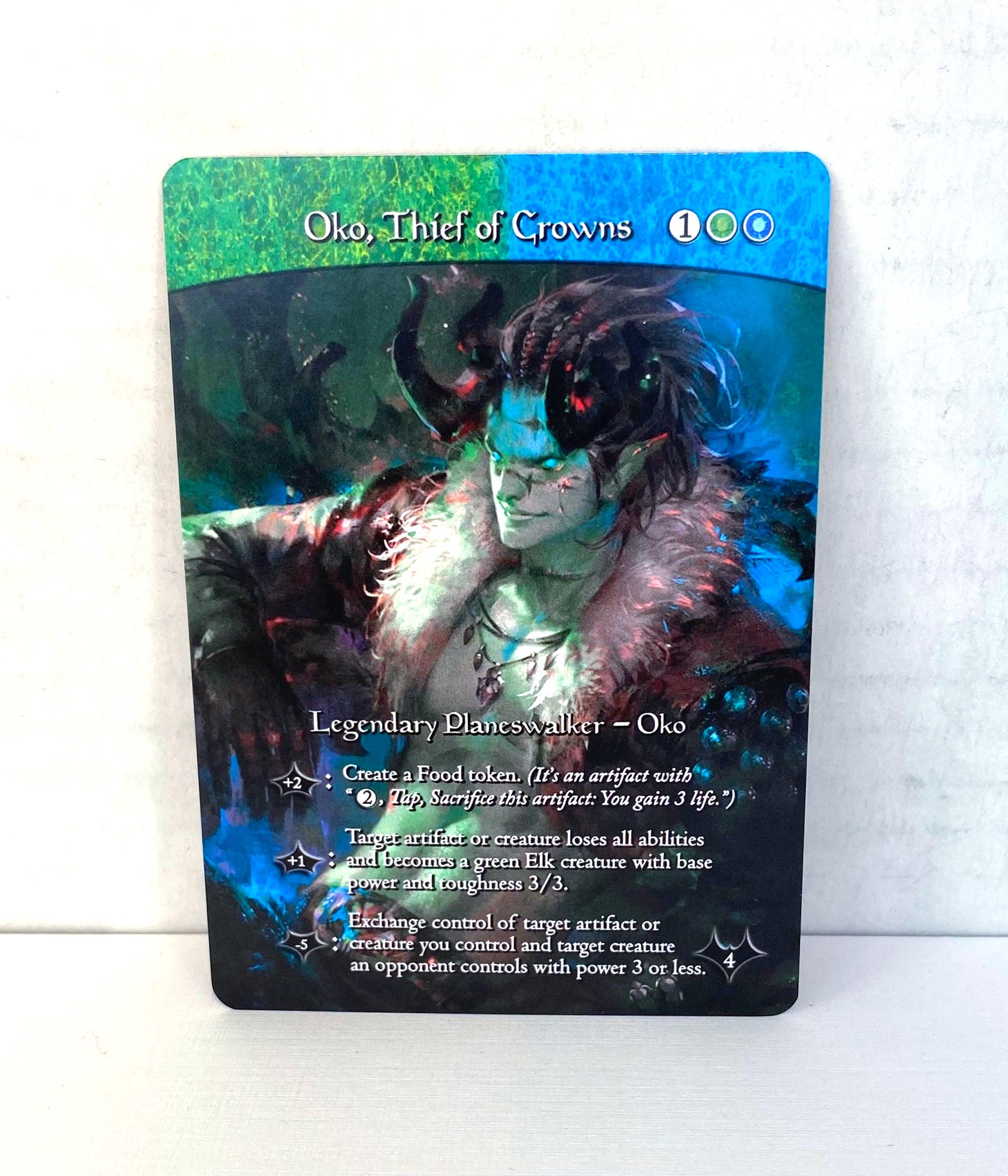 oko mtg card Magic The Gathering - Outlaws of Thunder Junction