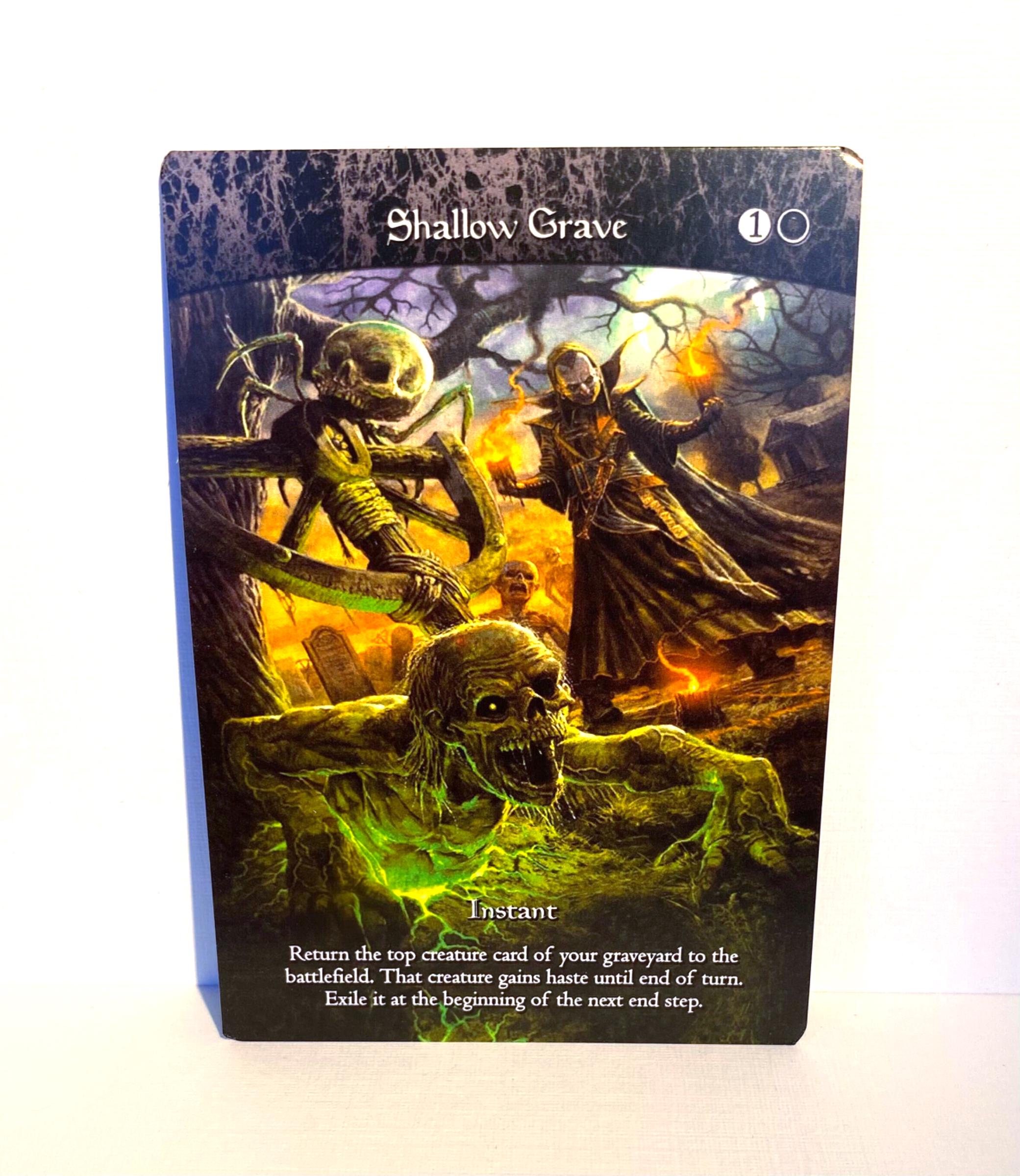 Shallow Grave Proxy | Full Art - Etsy