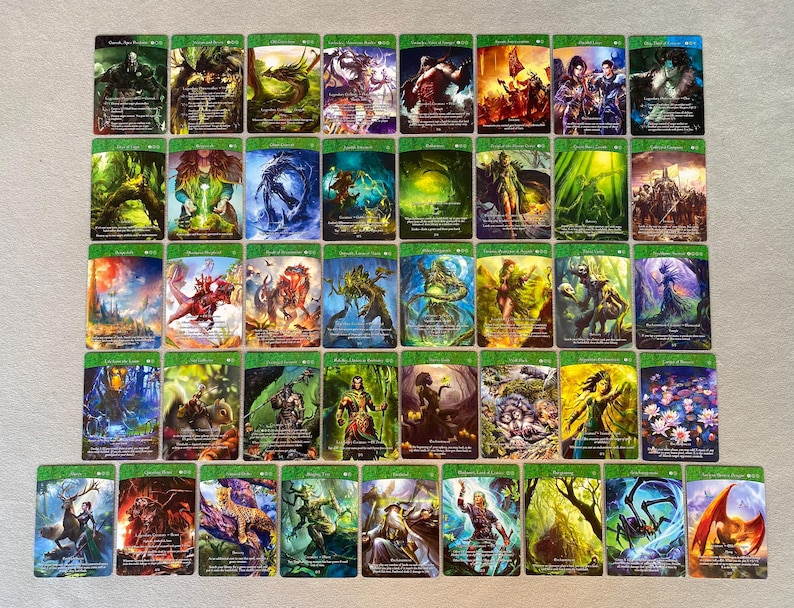 MTG Proxy Cube Draft Kit | 450+ Card Full Art Collection with Custom Alternate Art image 5