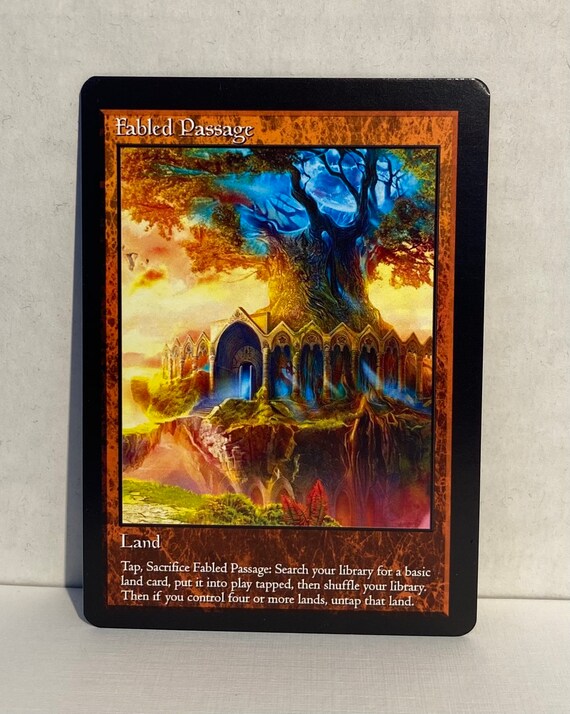 Buy Fabled Passage Custom Card Alternate Art Online In India Etsy
