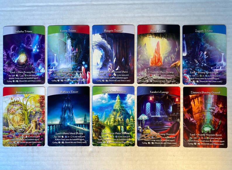 MTG Proxy Cube Draft Kit | 450+ Card Full Art Collection with Custom Alternate Art image 10