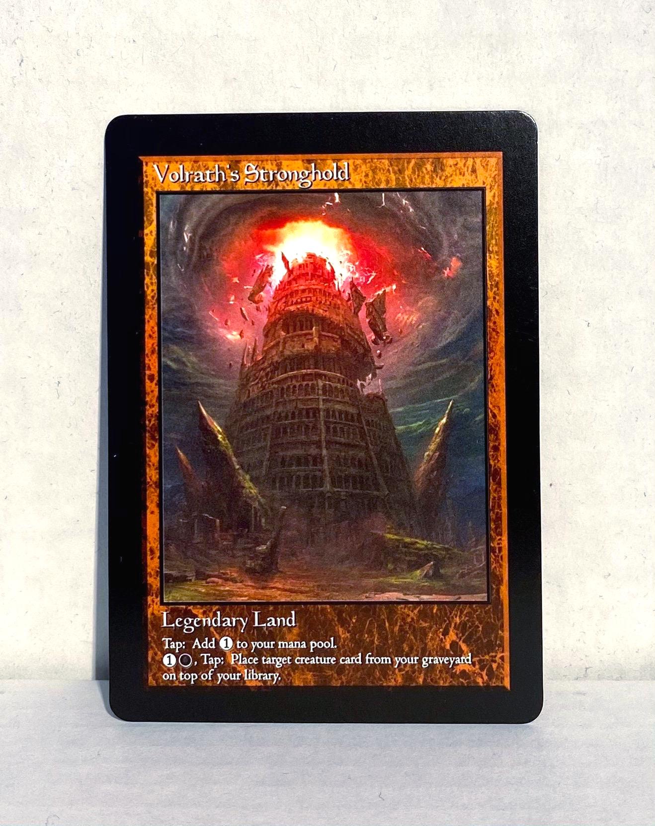 ご*ん様 MTG Volrath's Stronghold 他 8枚セット Volrath's Stronghold Proxy - Etsy