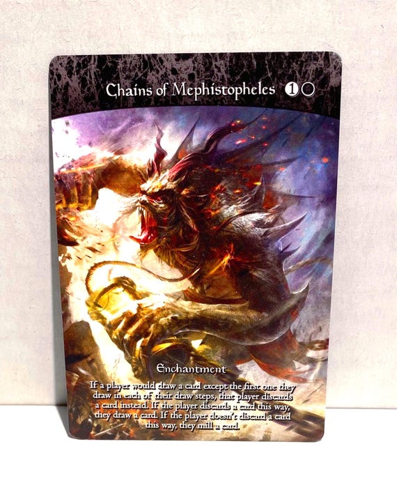 Chains of Mephistopheles Proxy | Full Art - Etsy