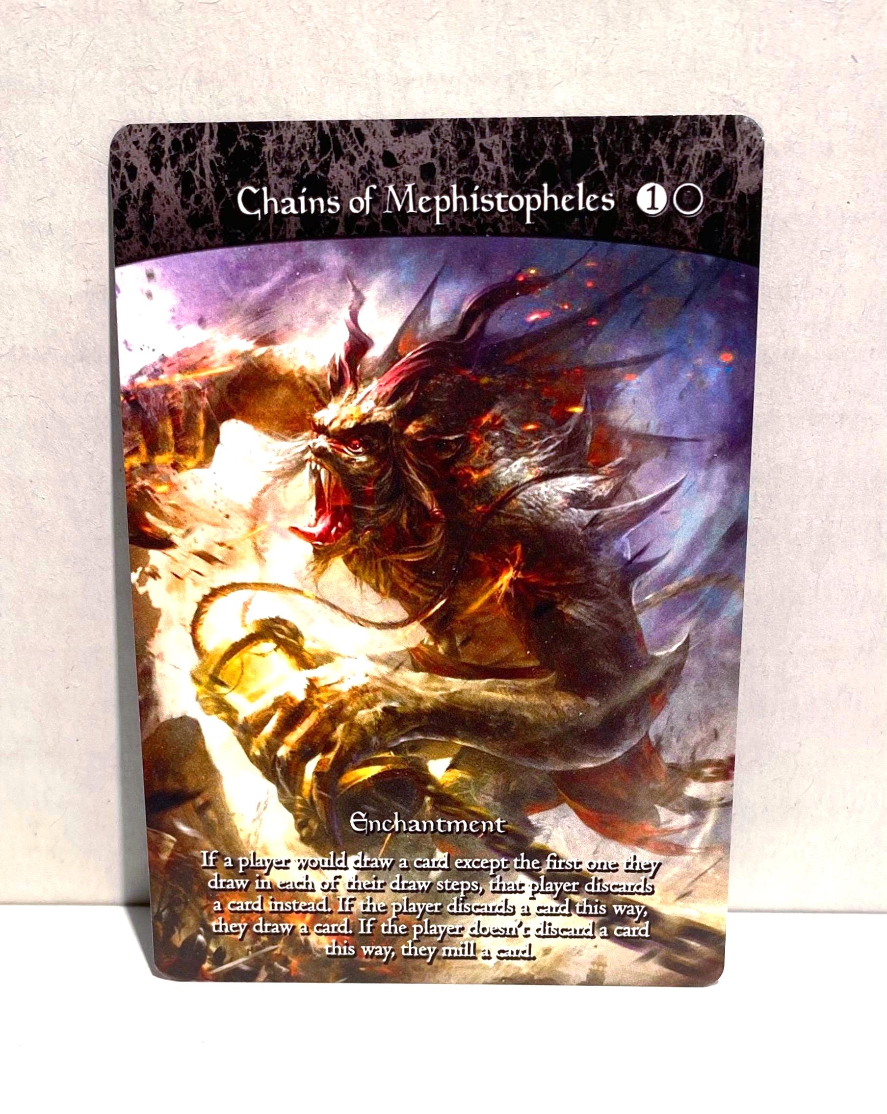 Chains of Mephistopheles Proxy | Full Art - Etsy UK