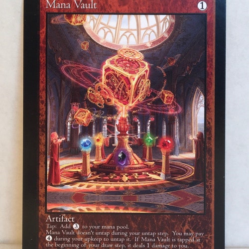 マジック：ザ・ギャザリング Mana Vault Alternate Mana Vault | 4th Edition - Alternate | Star City Games