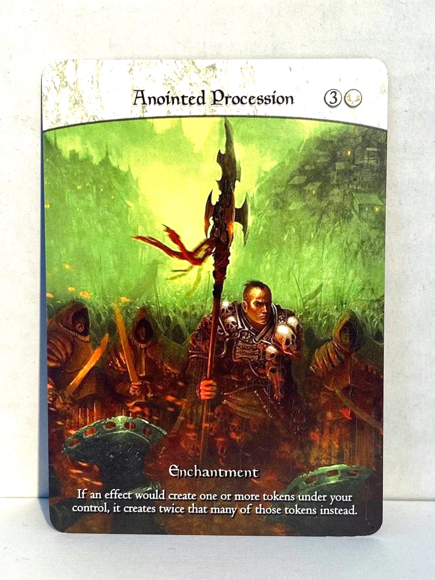 Anointed Procession Proxy | Full Art - Etsy