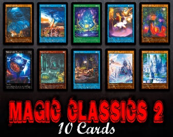 Magic Classics Series #2 Custom Cards Altered Art + 2 Bonus Cards