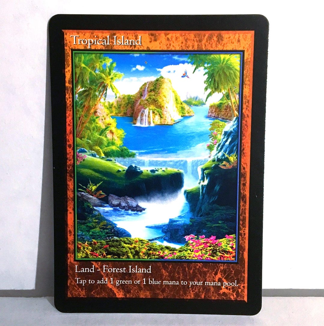 Tropical Island #2 Dual Land Proxy - Etsy