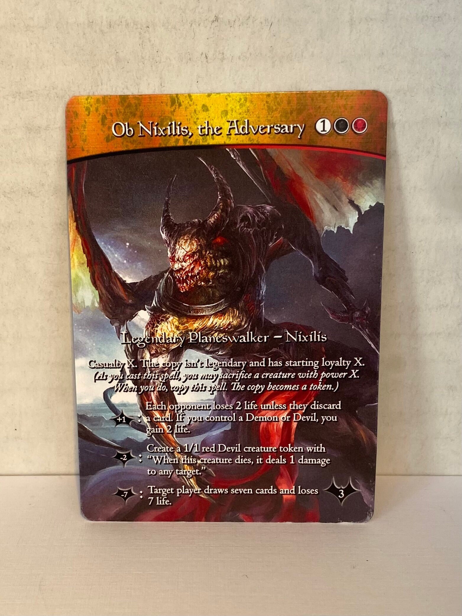 Ob Nixilis, The Adversary | eBay