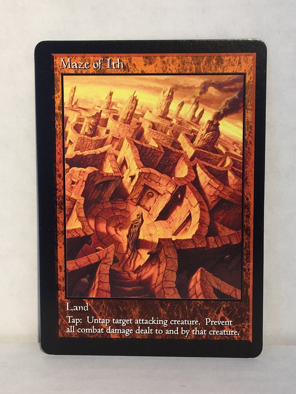 Maze of Ith Custom Card Alternate Art Etsy