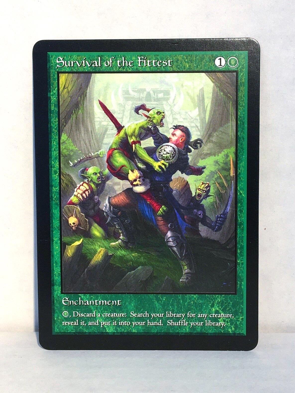 Survival of the Fittest エンチャントメントカード　2 SurvivalOfTheFittestJudge__277