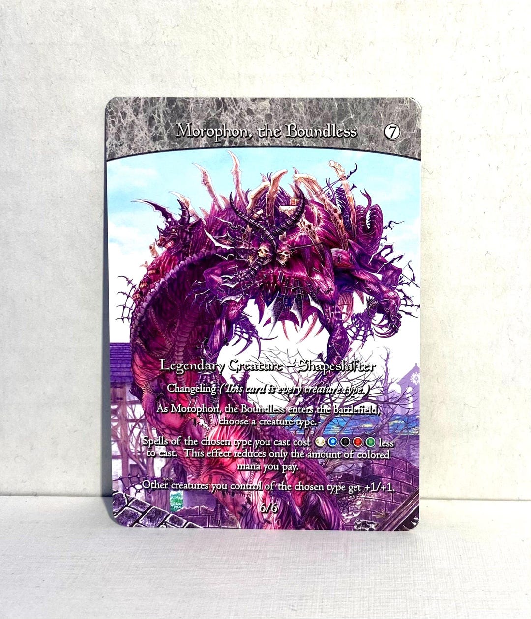 Morophon the Boundless Proxy | Full Art - Etsy