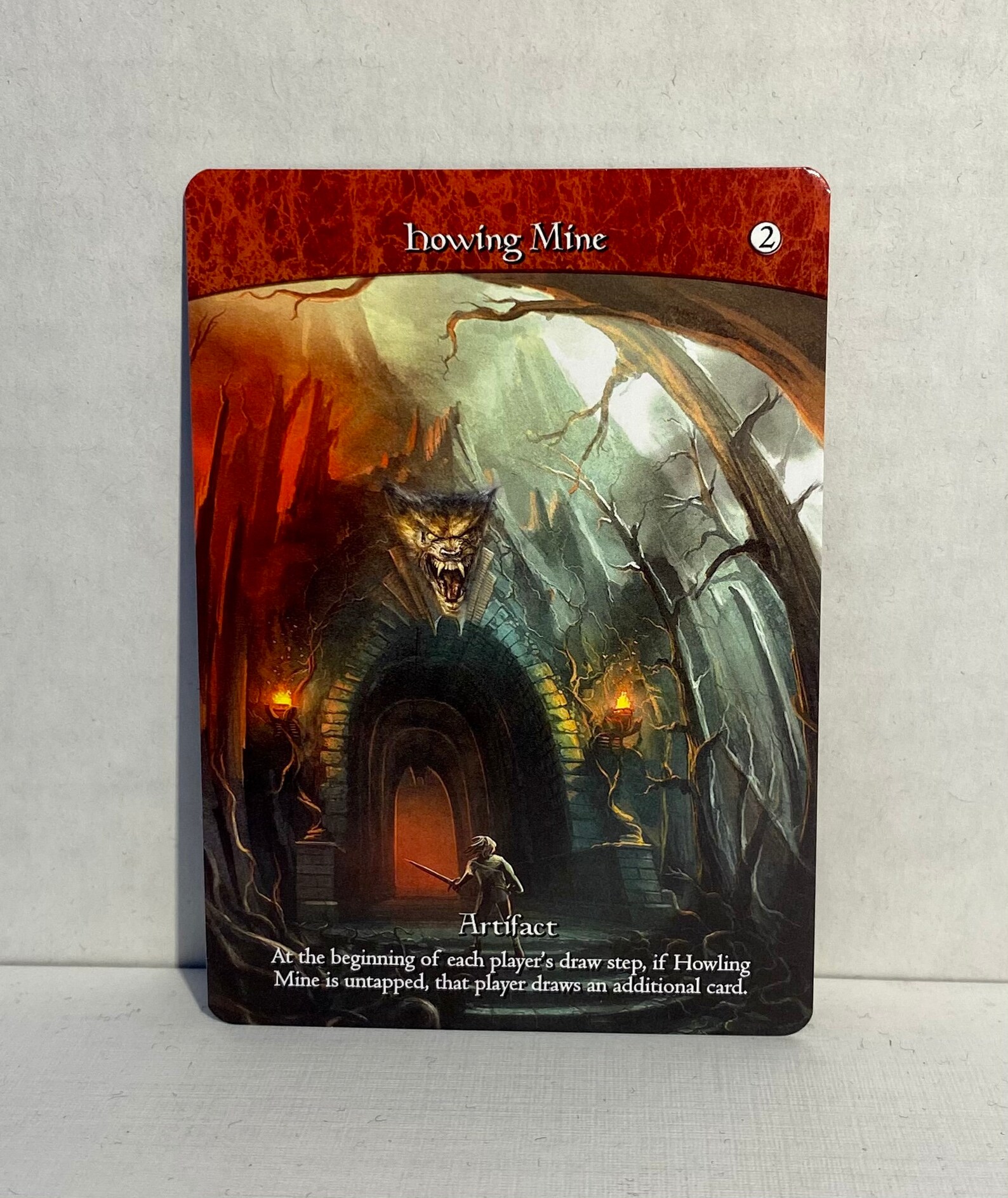 Howling Mine custom Card Alternate Full Art Etsy