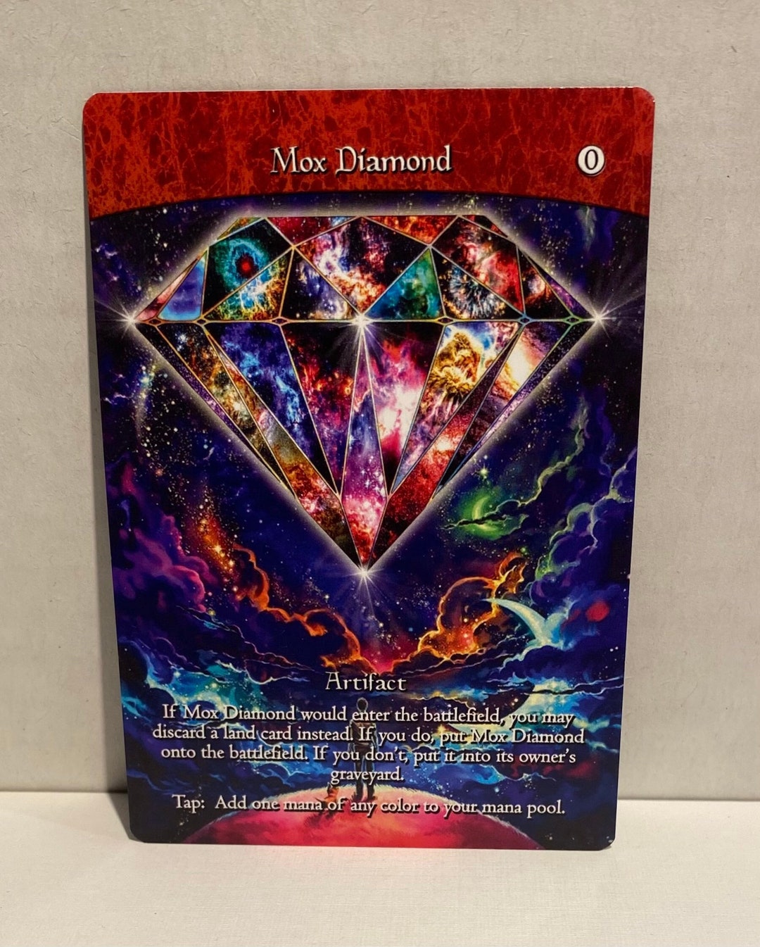 Mox Diamond アーティファクトカード Mox Diamond (custom Card Alternate Full Art) - Etsy