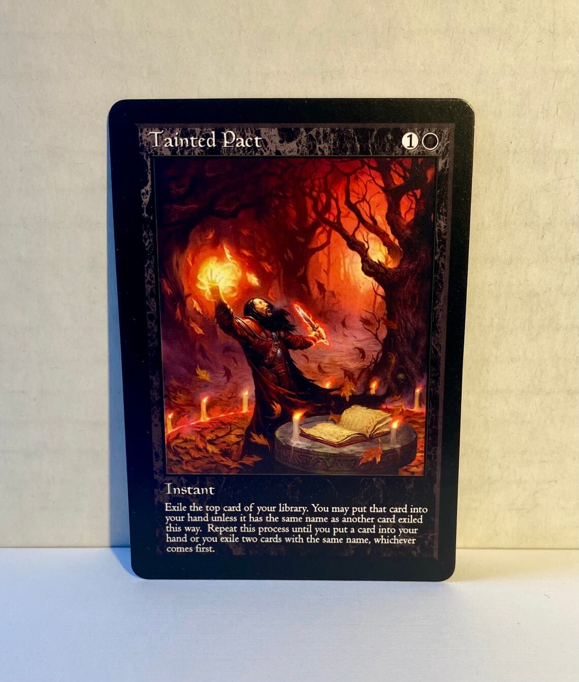 Tainted Pact custom Card Alternate Art