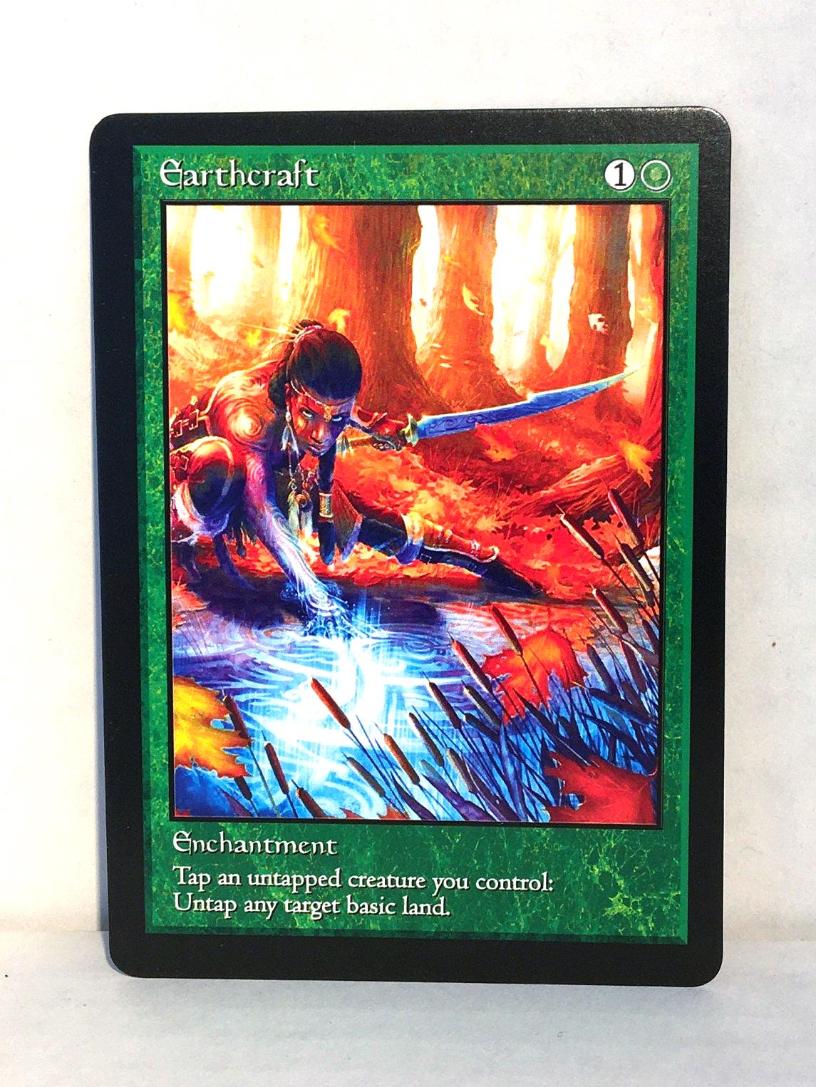 mtg cards like earthcraft Looking for a little advice/suggestions! Does anybody know of any cards that work similar to Earthcraft? Edit: I should specify it's this type of interaction in particular I need as it's to