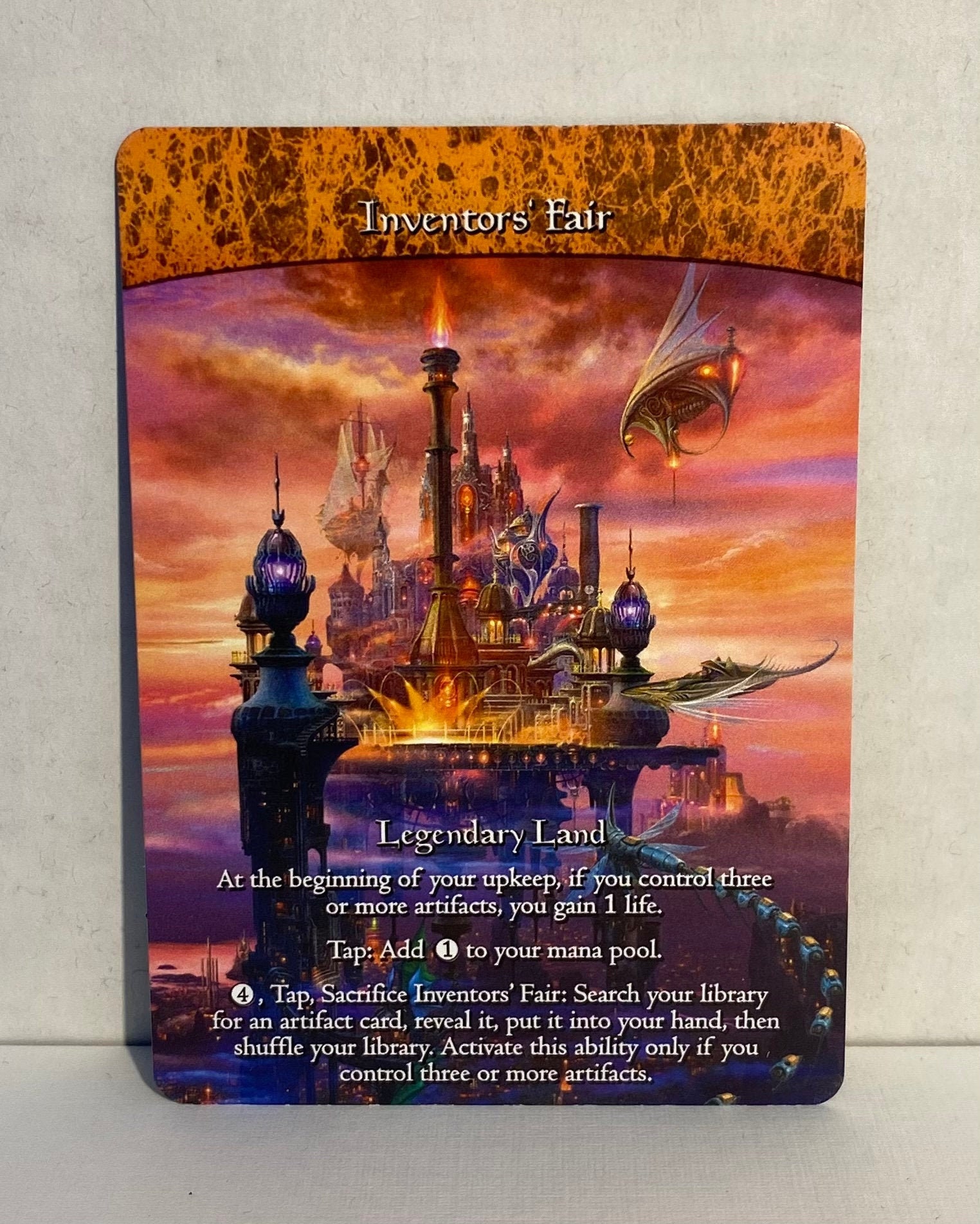 Inventor's Fair (custom Card Alternate Full Art) - Etsy