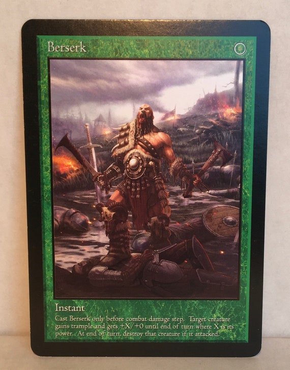 PSA10 Berserk 狂暴化　MTG 30th edition Berserk (Retro Frame) (Not Tournament Legal) | 30th