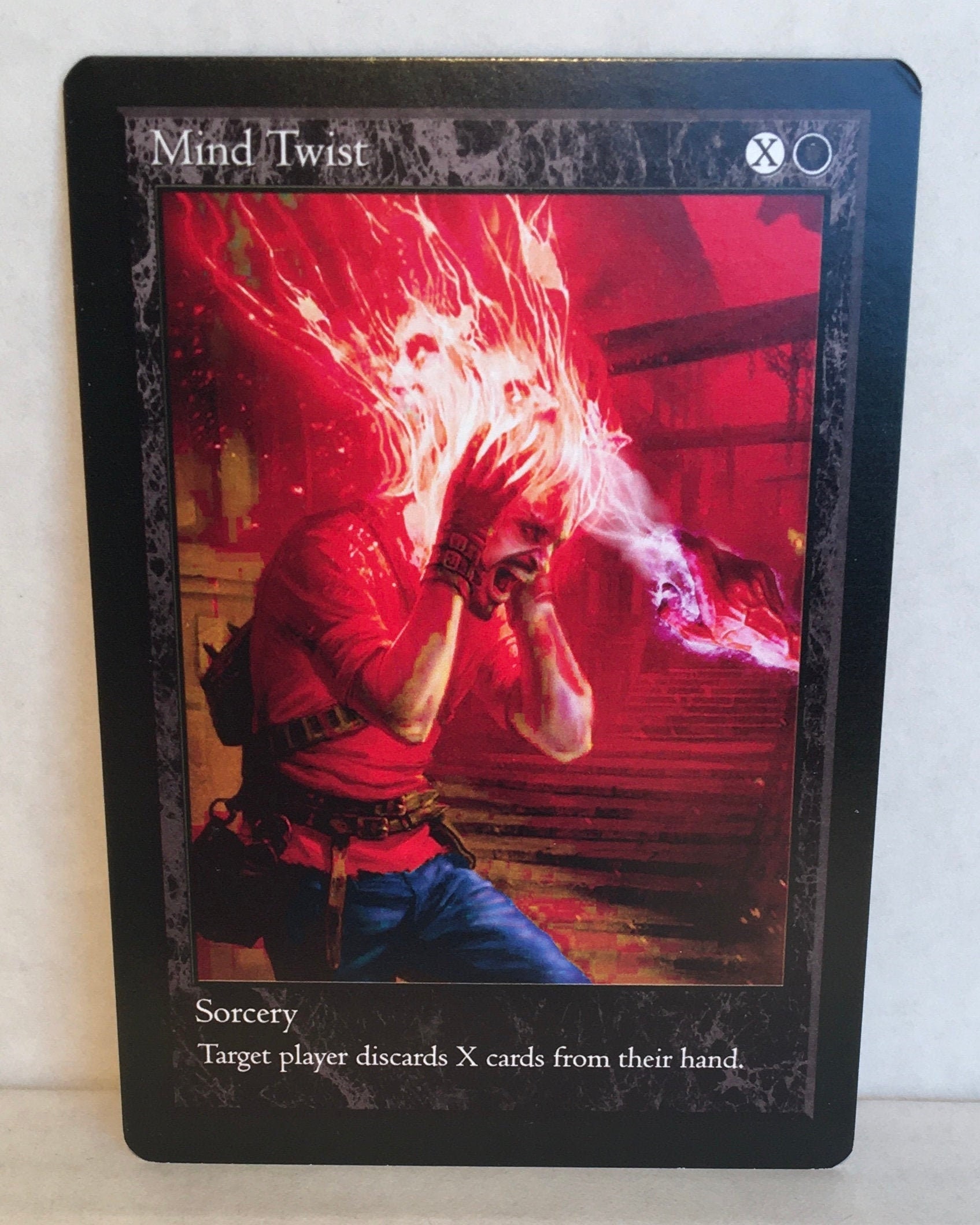 Mind Twist (custom Card Alternate Art) - Etsy