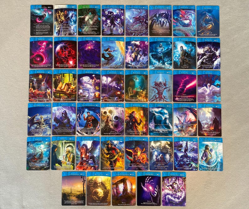 MTG Proxy Cube Draft Kit | 450+ Card Full Art Collection with Custom Alternate Art image 3