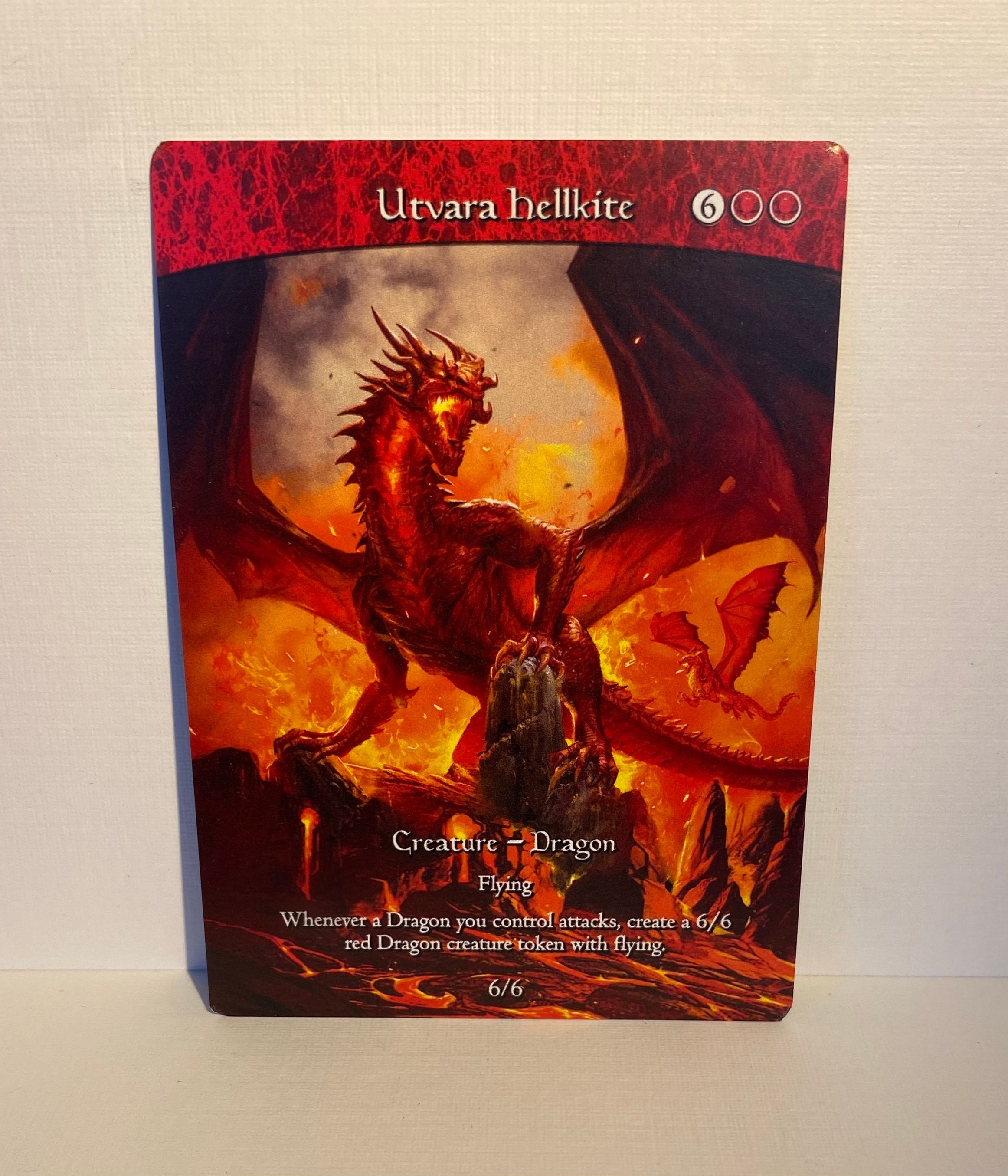 Utvara Hellkite (custom Card Alternate Full Art) - Etsy
