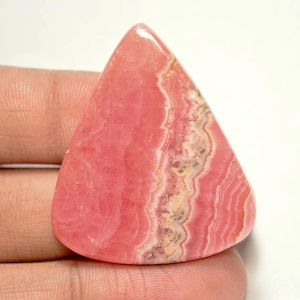 Rhodochrosite Cabochon...Pear Cabochon...39x33x5 mm...58 Cts...A#N770