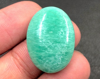 Amazonite Cabochon...Oval Cabochon...26x19x6 mm...25 Cts...A#M6704